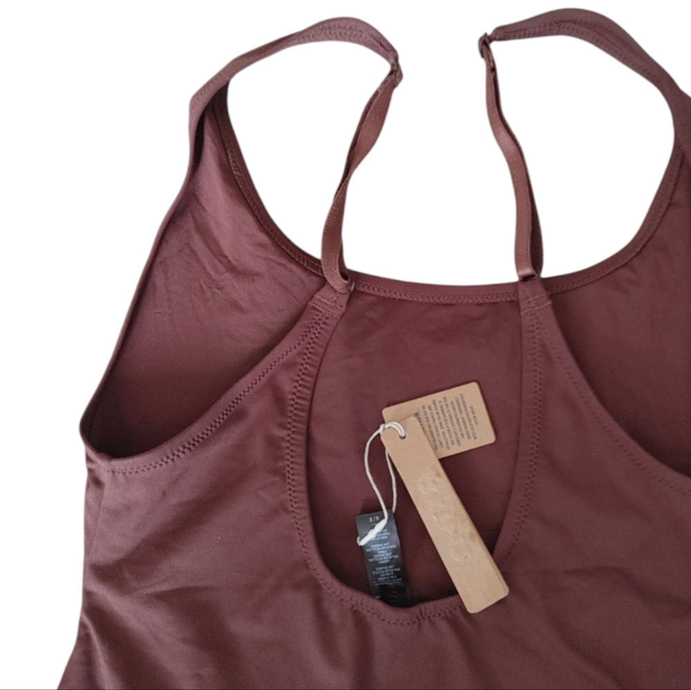 SKIMS Chocolate Brown One-Piece Swimsuit - Picture 11 of 15